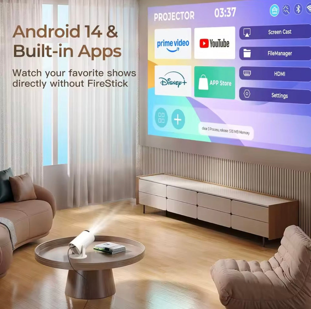 Beamix™ Smart Mini Projector